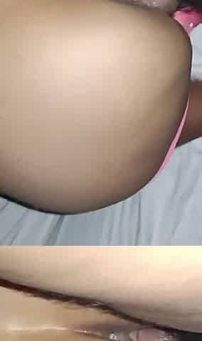 Little Stepsister Gets a Big Cock with Milk for Her Small Ass