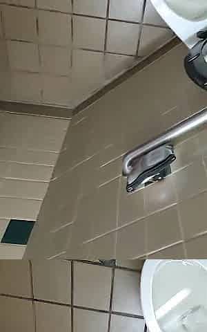 Caught Restroom Sloppy Seconds Confession at Hotel