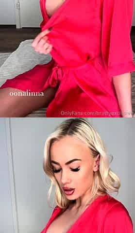 Amateur blond girl with big boobs getting fucked