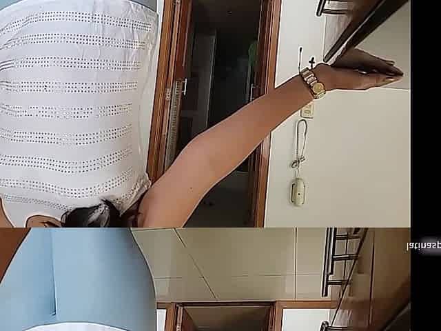Big Booty Maid Getting Ready for Her Fucking Duties Part 1