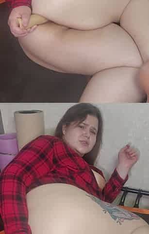 Solo Anal Masturbation with a Dildo