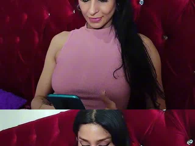 My lustful Latin chick stepmother enters my room out of my permission and seduces me by showing me her butt.