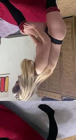SEXY BIG BOOBS BLONDE ANAL MASTURBATION