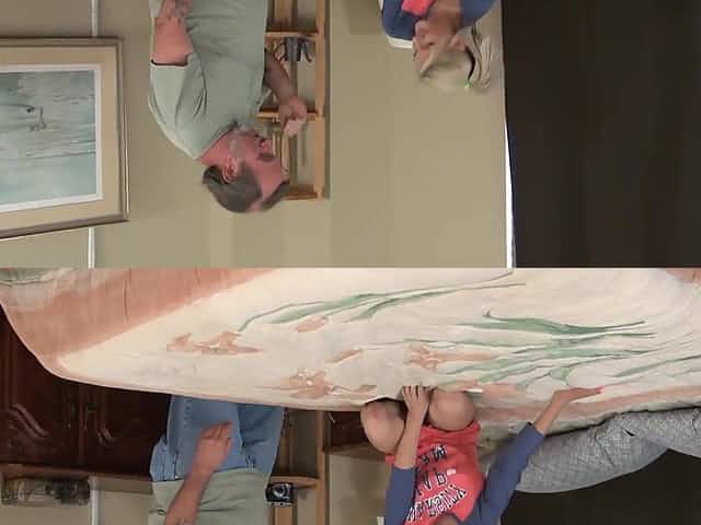 A horny teen in ankle socks seduces an old fat man. What a slut!