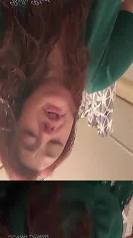 Constipation Lavatory Struggle Close up of My Face with Desperation and Weeping by Bella Blast