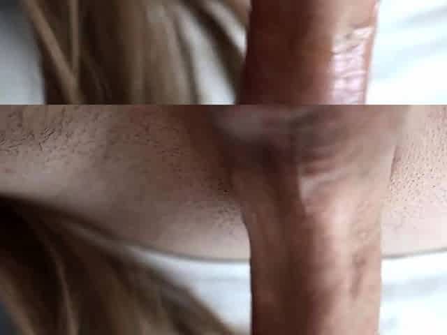 German Teen Babe Sucks Big Dick POV