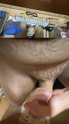 Amateur masturbating my ramrod