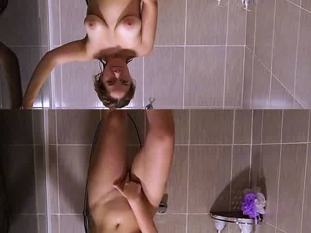 Big-tit Blonde Latina MILF Masturbates in a Fancy Hotel Room