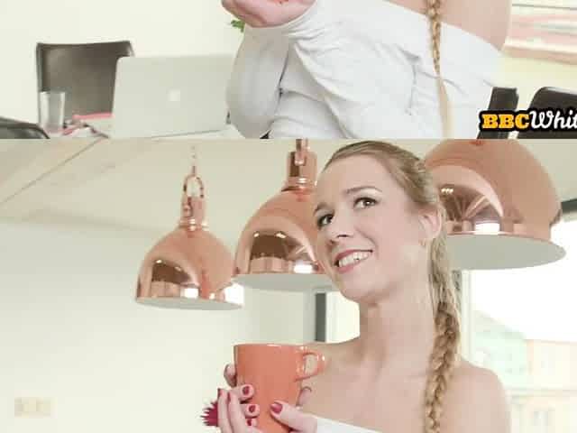 Petite blonde cutie analbanged by BBC