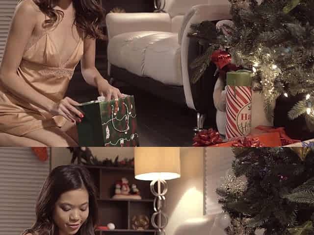 Stepbro surprises Asian teen with sex