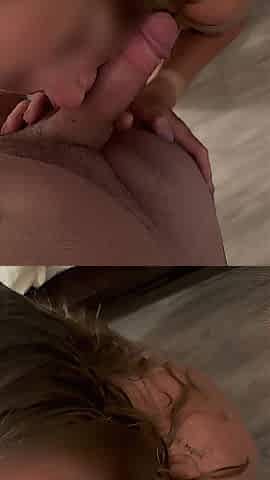 Cameron & Camille I suck on hubby's jock previous to that guy finishes in me