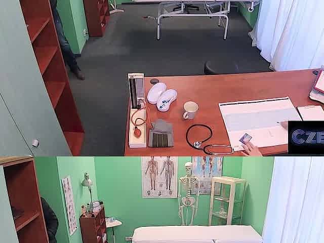 CZECH XXX - Nurses Warm Soaked Twat Solves Patients Schlong Problem