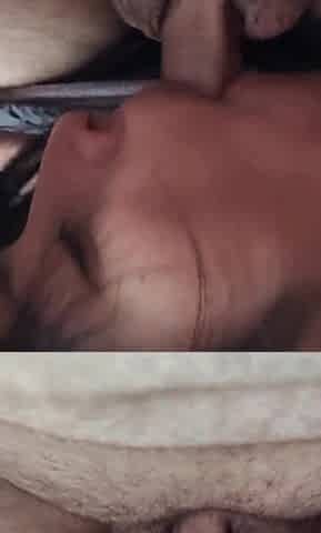 POV hot Lalin girl mother i'd like to fuck swallows the milk