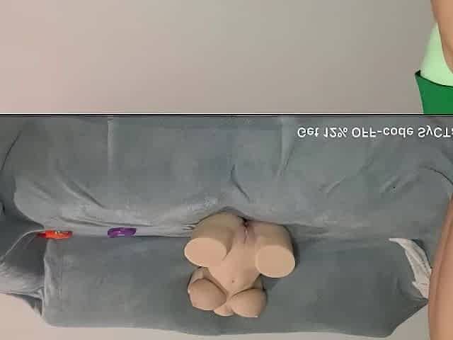 My roommate shows me her taut, breasty Tantaly doll