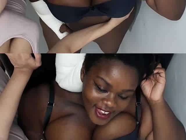 Chocolate Titty Sucked and Massaged