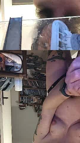 Shower and treatments. But out of sexy water