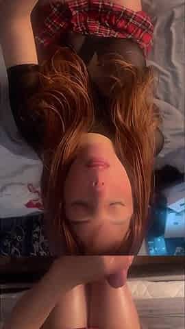 Sensual Schoolgirl Hard with Older Man