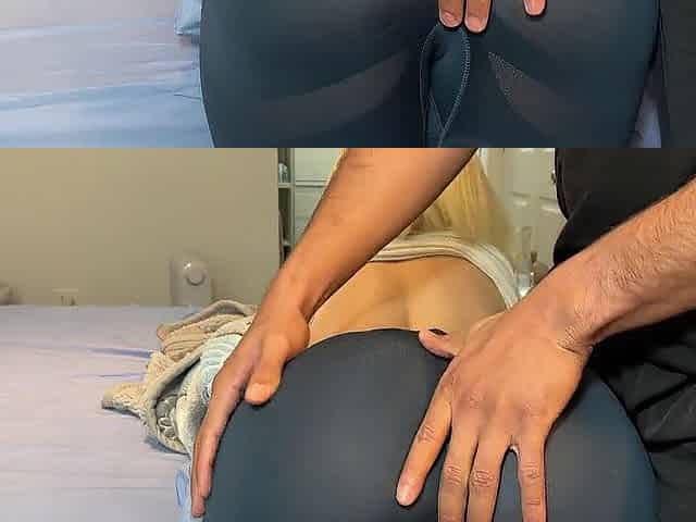 Golden-haired large Butt Free Use