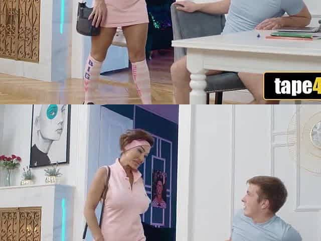 Youthful Dude Tests His Stamina with a Fit Brunette hair mother I'd like to fuck