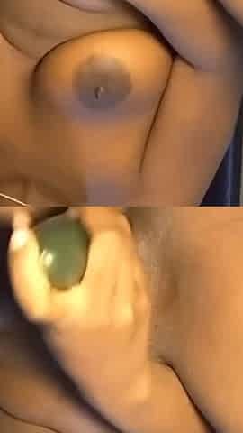 African Girls with Perfect Cucumber in Her Pussy Porn Video XXX