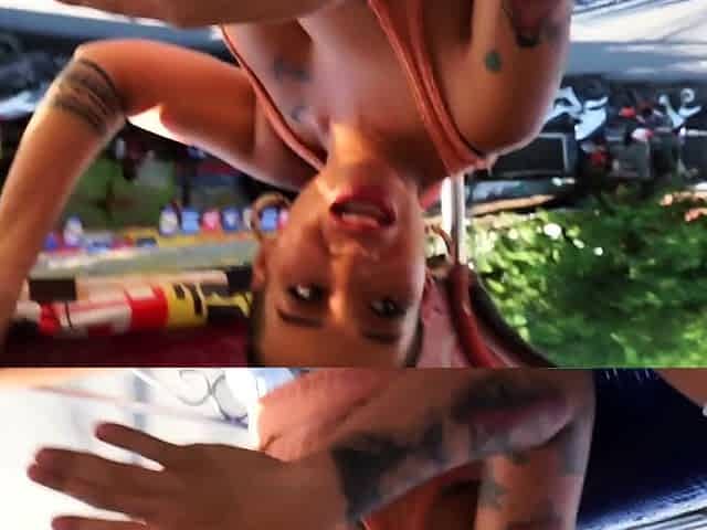 Huge tits Thai MILF amateur rough anal