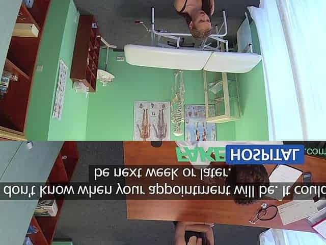 FakeHospital Doctors jock drains hot students depression during consultati