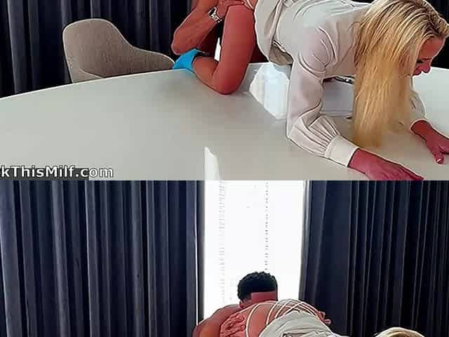 Real Estate Agent Fucks A BBC Client For A Deal
