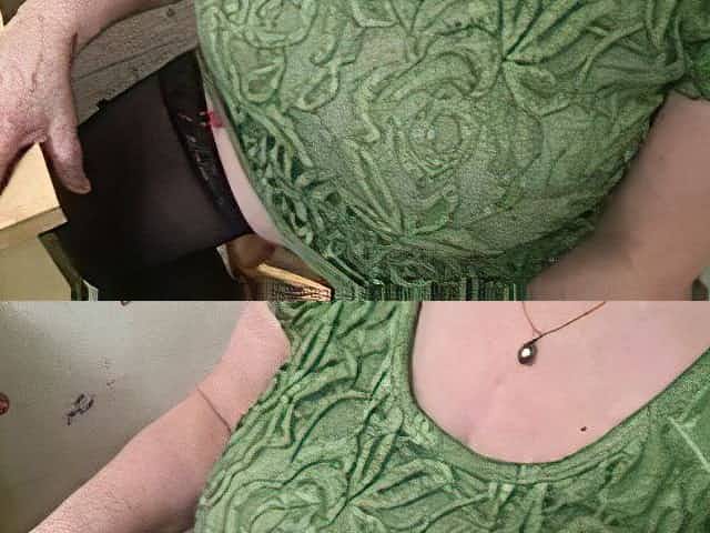 Busty Granny in Stockings and Glasses Fucks
