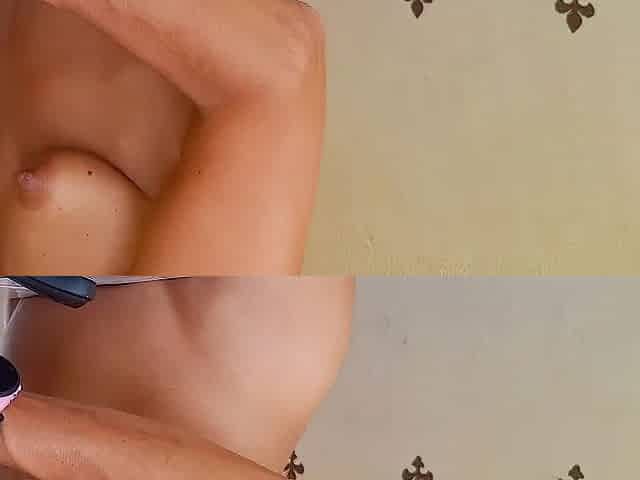 Stranger teases hawt angel at nudist campsite and ends up screwing her twat - risky