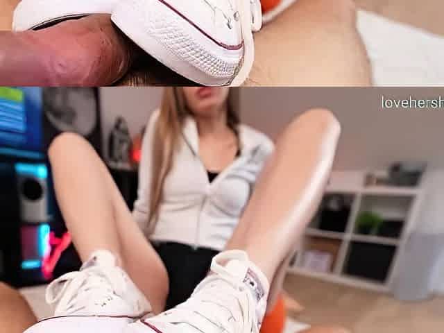 LoveHerShoes - My Stepsister Shoved My Cock Into Her White