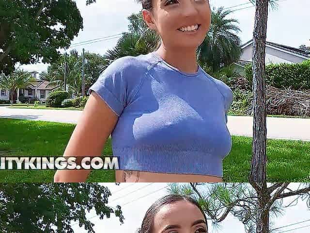 REALITY KINGS - Tiny Sasha Tatcha Turns A Run Into Sexual Anal With A Filthy Facial Finish