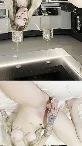 Banging myself with a vibrator