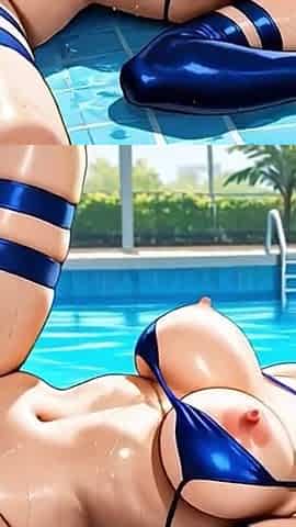 Hardcore Anal Sex with Petite Big Ass Girl by the Sea