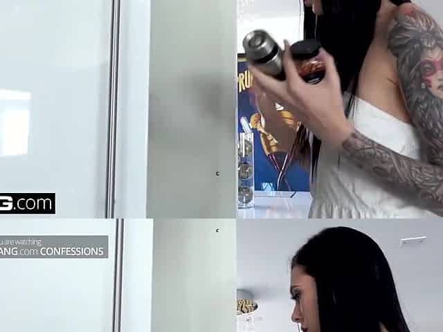 Marley Brinx In Tattooed Marley Loves A Big Cock