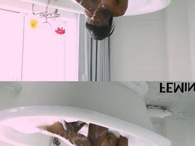 FEMINGE 4K - Black Honeys Enjoying Themselves In The Bathtub