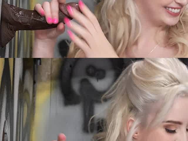 Don Prince and Lexi Lore in the hottest gloryhole action