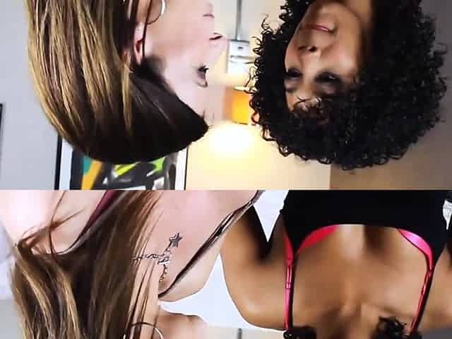 DOWN FOR BBC - Misty Stone loves Sara Jay in threesome with