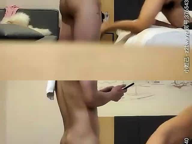 Japanese teen getting some doggystyle