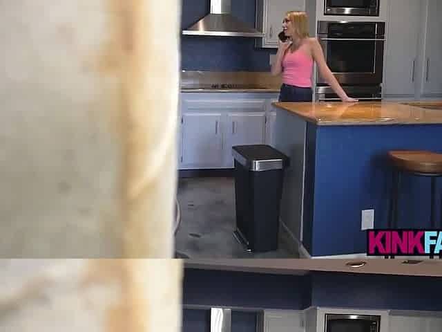 Cheating Stepsister Blackmailed By Step Bro To Fuck Him