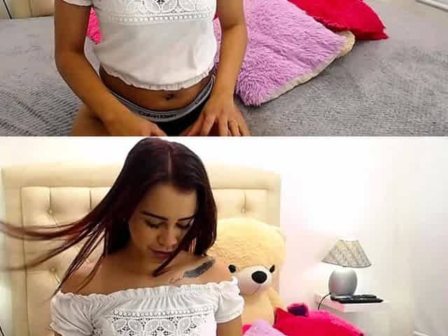 Small tit brunette teen fucked doggystyle