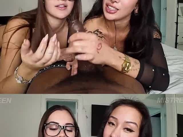 Horny wantons soul-stirring handjob porn video