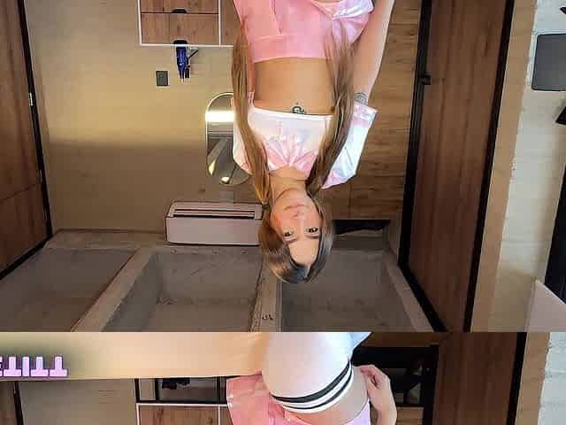 I enter my classmate's room to give him a fellatio and end up with my butt full of his cum.