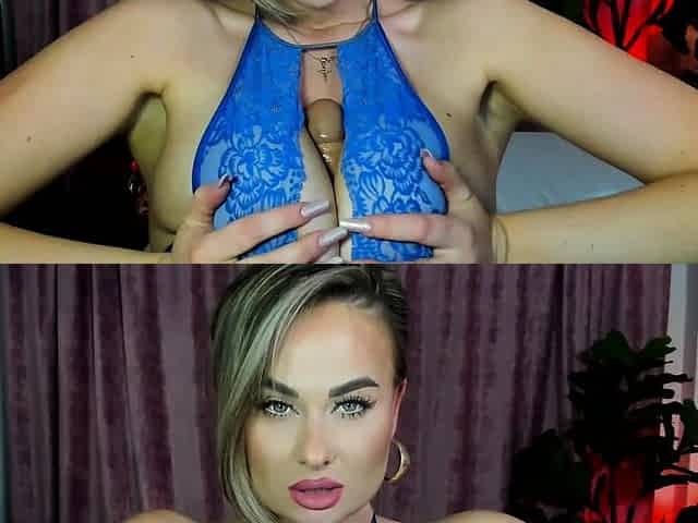 Blonde MILF with Big Boobs Playing Cam Free Porn