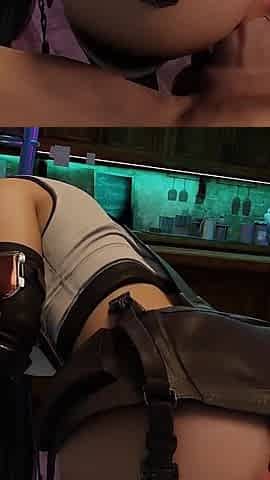 Tight Pussy Gets Destroyed in Hot Bar Black Cock