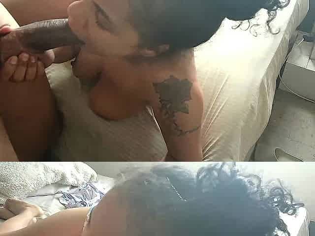 The Most good Black Fellatio Amateur Large Ramrod Is So Into It