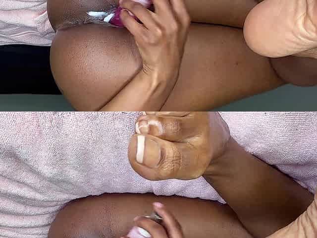 Creamy Snatch and Glamorous Soles