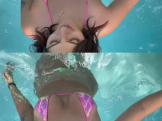 Pool Day With Breasty Latin chick Stepsis : Lani Rivers : Danny Foul : Indecent Tale