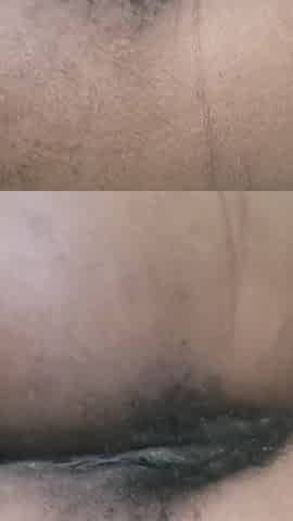 Hair Between Their Legs Creating a Natural Hairy Pussy Look - Authentic Amateur Vibes