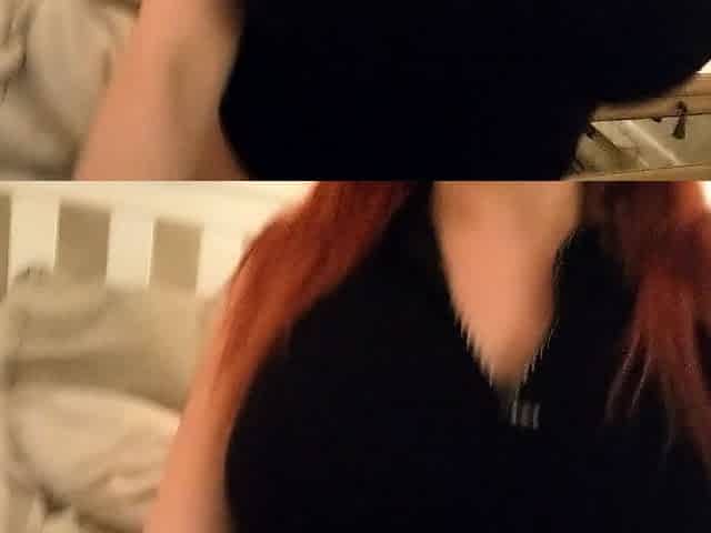 Amateur striptease and Solo masturbation