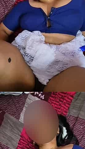 Sexy Desi Bhabhi Sreejaa in Blue Blouse and Saree Hard Missionary POV Sex
